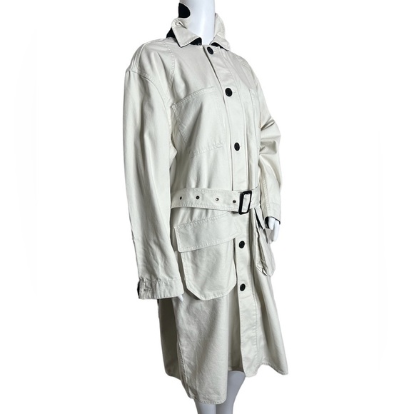 Polo Ralph Lauren Limited Edition Chic Cotton Barn Coat Trench Jacket - Picture 6 of 17